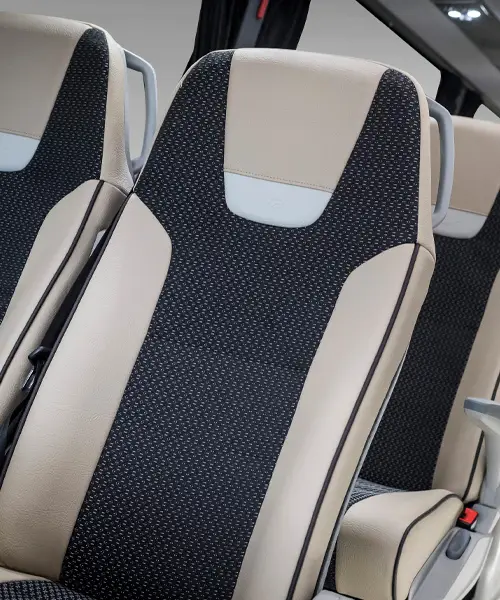 Sedute comfort sui Bus Noris Viaggi